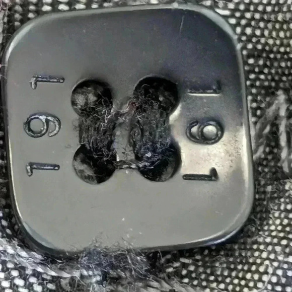 191 Unlimited Graphic striped square Button Down shirt XXL Gray Black - Picture 7 of 7